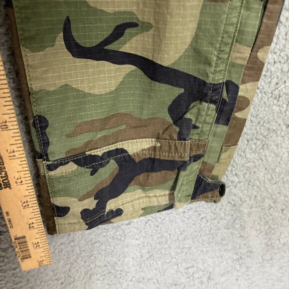 Decibel Men's Camo Rip Stop Stretch Pants Distressed Straight Leg 42W X 35L NWTs - Picture 11 of 11